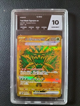 Teal Mask Ogerpon Ex japonaise Nova 10 gem mint