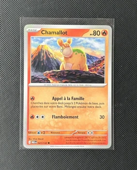 Carte Pokémon - Chamallot 21/132 - Méga Évolution