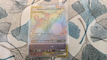 Je vends un Raichu&AlolanRaichu Gx 241/236