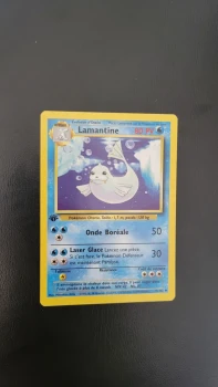 Pokémon Lamantine 25/102 Édition 1 NM 🤩 Set de Base PCA PSA