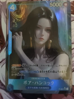 Lot de 3 cartes one piece, sexy Boa Hancock, waifu.