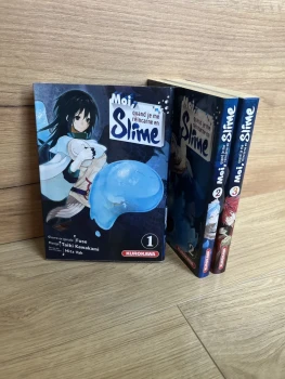 Lot Moi quand je me réincarne en slime 1 à 3