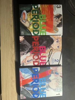 Tomes 1,2,3 de bleu période