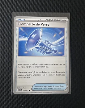 Carte Pokémon - Trompette de Verre 189/217 - Héros Transcendants