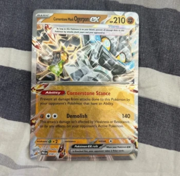 Carte Pokémon Comerstone Mask Ogerpon EX
