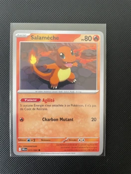 Carte Pokemon - SALAMECHE 011/094 - Flammes Fantasmagoriques