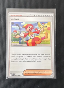 Carte Pokémon - Clown 83/86 - Flammes Blanches
