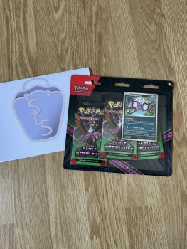 Tripack Pokémon, Fable Nébuleuse EV6.5, Illustration Pêchaminus en français