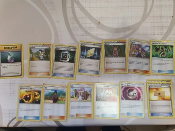 Vend des cartes dresseur