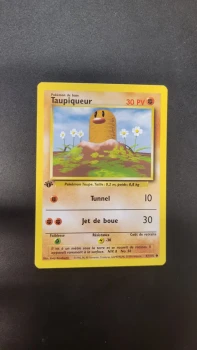 Pokémon Taupiqueur 47/102 Édition 1 NM 🤩 Set de Base PCA PSA