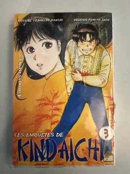 Manga les enquêtes de kindaichi vol 3