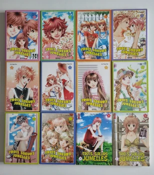 Trois soeurs jumelles Intégrale : Tome 1 à 12 (manga de Jong eun LEE)