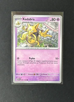 Carte Pokémon - Kadabra 81/167 - Mascarade Crépusculaire