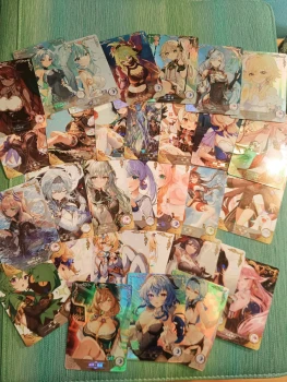 Lot de cartes Goddess Story – Série Genshin Impact