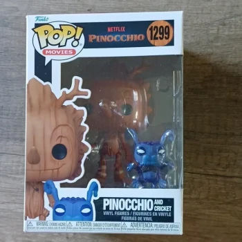 Funko Pop! Vinyl Movies Netflix Pinocchio Pinocchio and Cricket n°1299