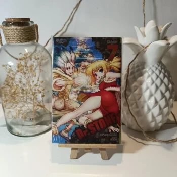 Manga dr stone tome 7 édition limitée métallisé