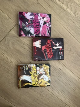 Tomes 1, 2 et 3 de RED EYES SWORD