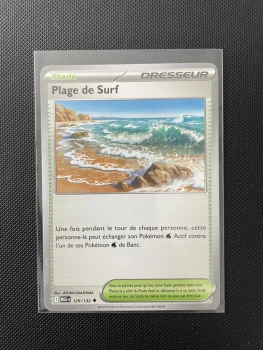 Carte Pokémon - PLAGE DE SURF 129/132 - Méga évolution