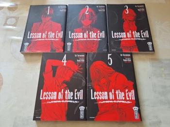 Lot 5 mangas - Lesson of the evil - tomes 1 à 5 - Kana