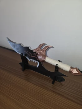 Réplique décorative non tranchante – Poignard inspiré Sung Jinwoo (Solo Leveling)