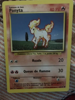 Carte Pokémon édition 1995