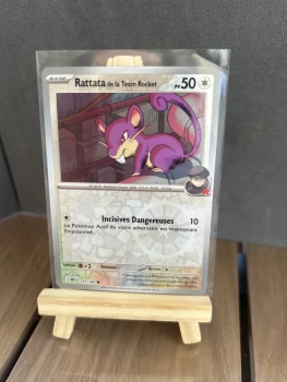 Carte Pokémon - Rattata de la team rocket REVERSE 147/182 - RIVALITÉS DESTINÉS