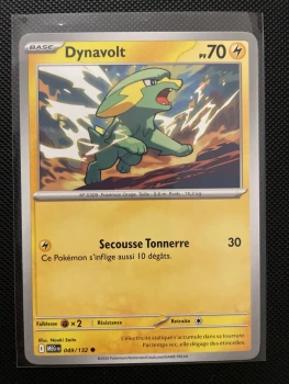 Carte Pokémon - DYNAVOLT 049/132 - Méga évolution