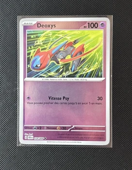 Carte Pokémon - Deoxys 34/86 - Reverse - Chaos Ascendant