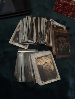 Lot de 140 cartes Panini Harry Potter