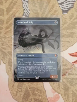 Magic: The Gathering 2022 Nautiloid Ship 373 Battle for Baldur's Gate Borderless English