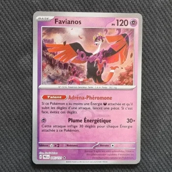 Carte pokemon Favianos 045/131 POKEBALL - EV8.5  Evolutions prismatiques (2005)
