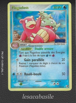 Flagadoss 13/115 rare reverse - FR - Ex Forces Cachées (2006)
