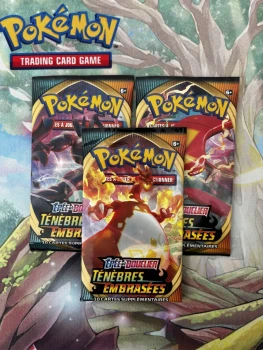 Booster Pokémon EB ténèbres embrasées scellé