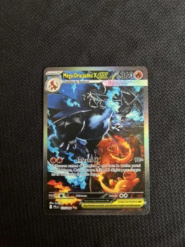 Carte Pokémon Mega-Dracaufeu X EX