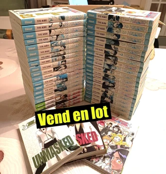 Bleach : 60 tomes (sur 74 +)