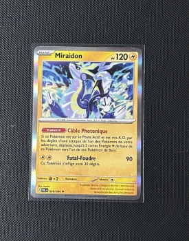 Carte Pokémon - Miraidon 28/84 - Holo - Nuit Noire