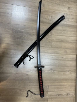 Bleach Katana Ichigo Kurosaki Zangetsu en bambou 102 cm – Neuf