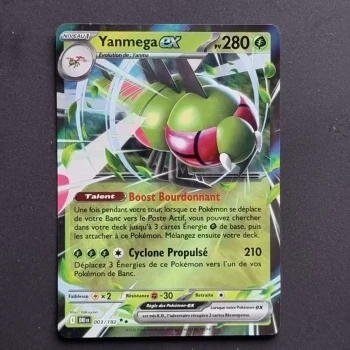 Carte pokemon Yanmega ex 003/182 - EV10 Rivalités Destinées (2025)