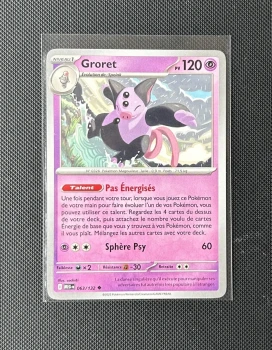 Carte Pokémon - Groret 63/132 - Méga Évolution