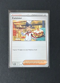 Carte Pokémon - Cuisinier 147/167 - Mascarade Crépusculaire