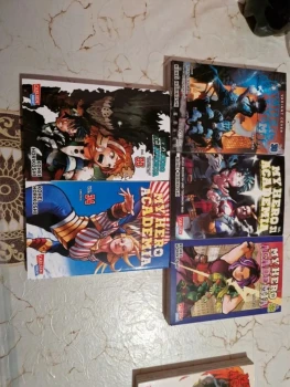 My hero academia tome 27 allemand + tome 30,31,32,33,34 allemand