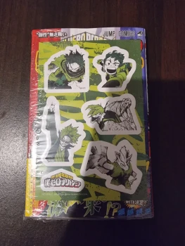 My Hero Academia Tome 39 Japonais + Planche stickers Vert