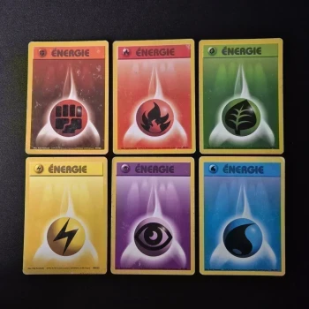 Cartes Pokemon : Lot d'Energie - Set de Base