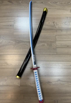 Demon Slayer – Katana Giyu Tomioka 103 cm – Réplique décorative bambou