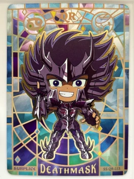 Carte Saint Seiya - Kayou Série 2 - SS-QR-033 - Deathmask du Cancer