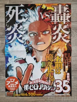 Poster promotionnel My Hero Academia Tome 35