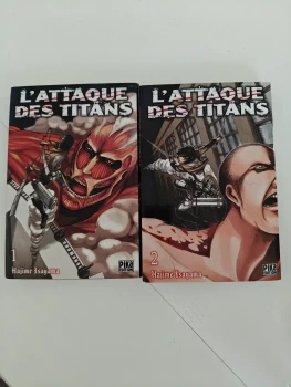 L'attaque des titans 1 et 2