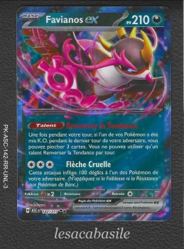 Favianos ex 142/217 RR - ME2.5 - Héros Transcendants (2026)