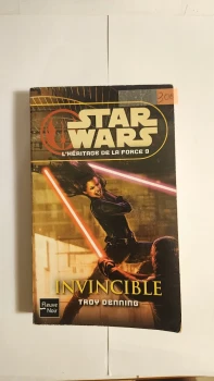 Livre STAR WARS - L'Héritage de la Force T9 : INVINCIBLE (Rare / Fleuve Noir)