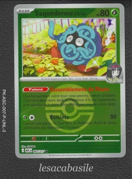 Saquedeneu d'Erika 007/217 reverse Pokeball - ME2.5 - Héros Transcendants (2026)
